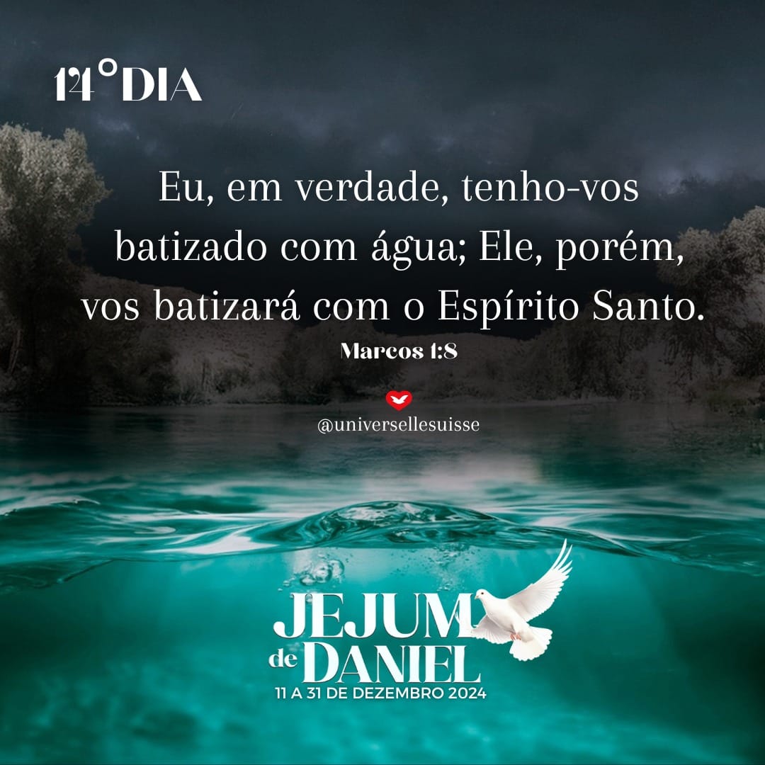 Du baptême d'eau à la puissance du Saint-Esprit - 14ème jour