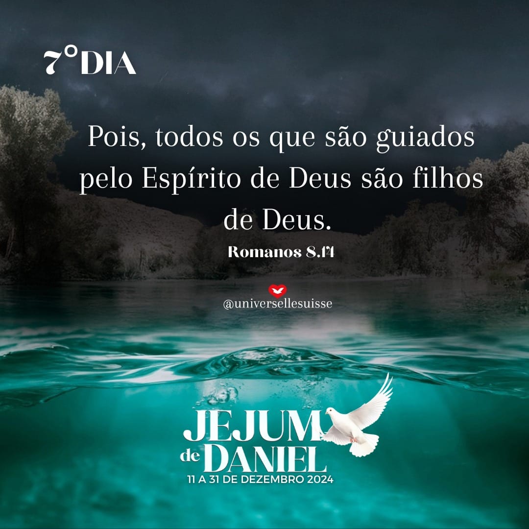 Ser guiado pelo Espírito de Deus - 7° dia
