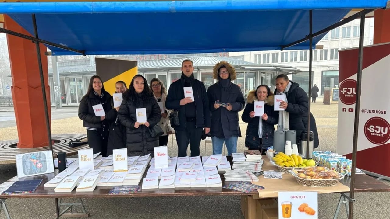 Mega Evangelização na Cidade de Bienne